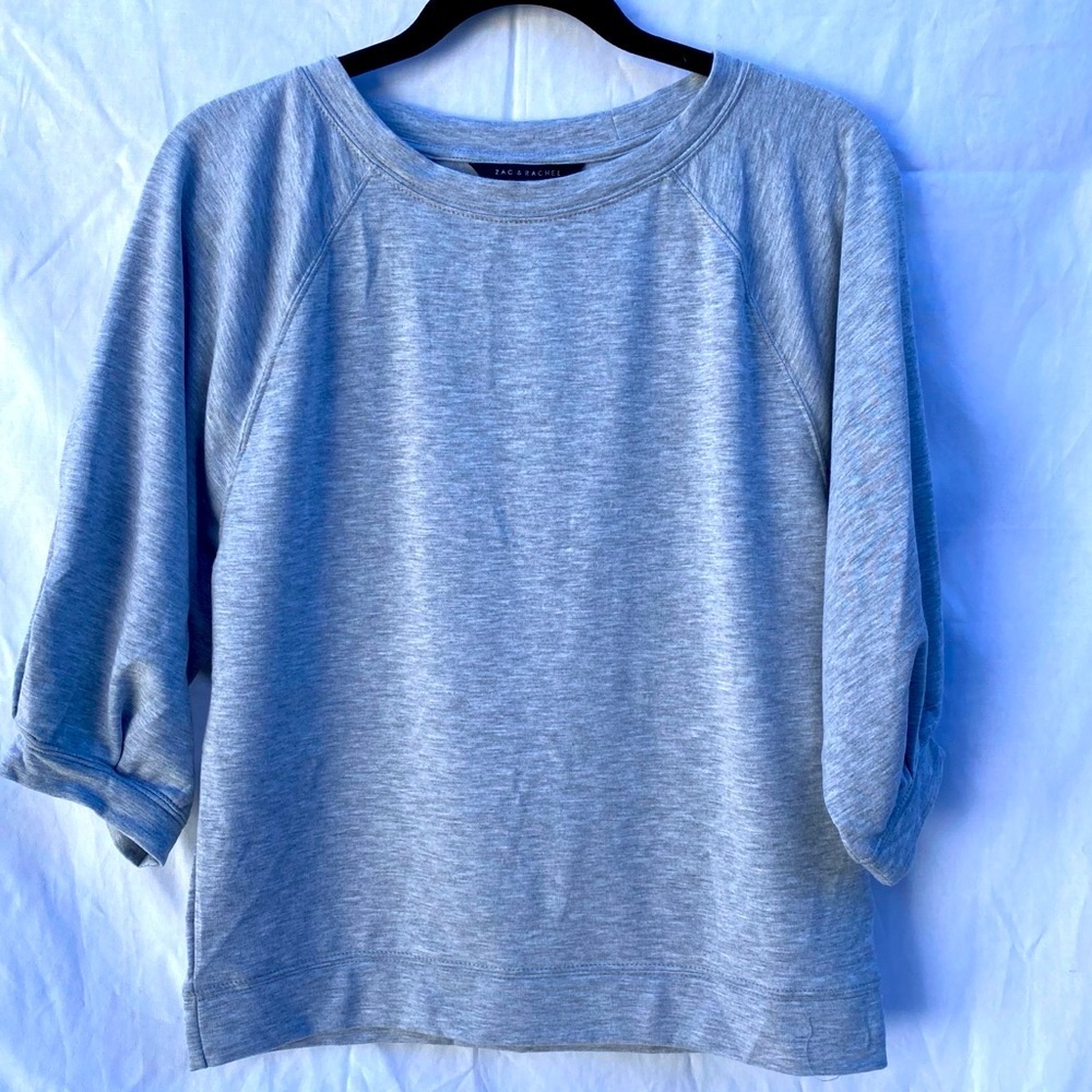 Zac & Rachel Oversized Super Soft Grey Sweater